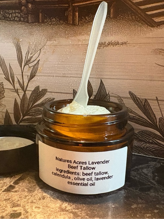 Natures Acres Other - Natures Acres Lavender Beef Tallow